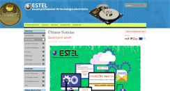 Desktop Screenshot of estel.edu.pt